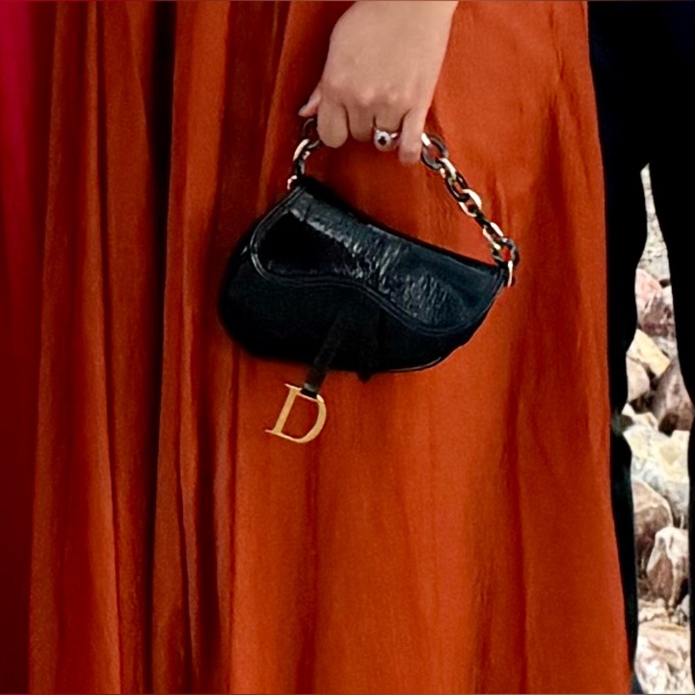 Reserved -Christian Dior Saddle Mini Bag & Belt - Picture 4 of 17